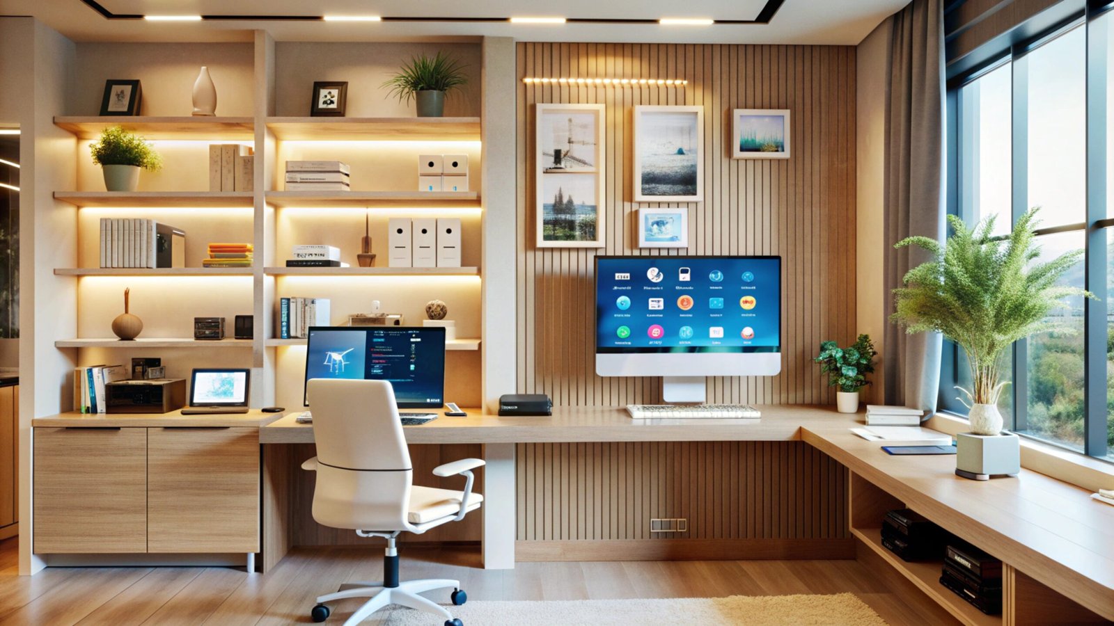 A importância da automação em projetos de interiores para escritórios